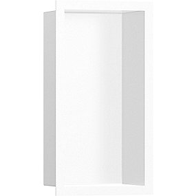 hansgrohe Xtrastoris Individual vægniche 300x150x100mm til indbygning. mat hvid