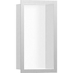 hansgrohe Xtrastoris Individual vægniche 300x150x100mm til indbygning. mat hvid/Brushed