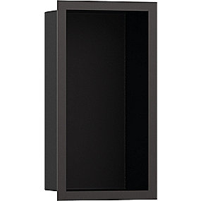 hansgrohe Xtrastoris Individual vægniche 300x150x100mm til indbygning. mat sort/børstet