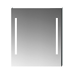 Jika Clear spejl 70X81cm med LED-lys