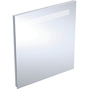 GEBERIT Renova compact spejl med lys, 600x35x650mm