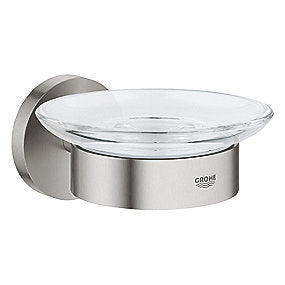 GROHE Essentials Sæbeskål med holder, Supersteel