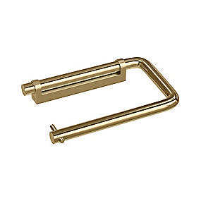 d line qtoo Holscher Toiletrulleholder 145 mm Poleret PVD Messing