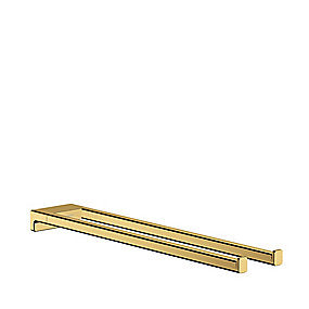 hansgrohe Addstoris håndklædeholder 445mm fast. Poleret guld-optik