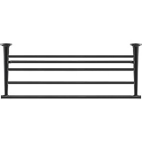 Duravit Starck T håndklædehylde 610 mm, sort mat