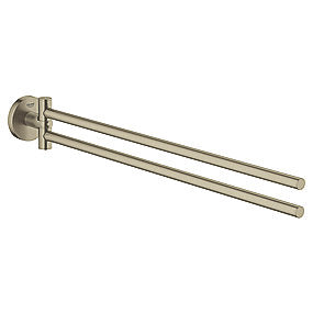 GROHE Essenceentials håndklædeholder. Børstet Nikkel