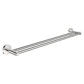 GROHE Essentials Dobbelt håndklædestang 600 mm. Krom