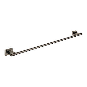 GROHE Essentials Cube new håndklædestang 600mm. Børstet hard graphite