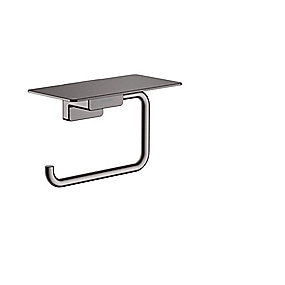 hansgrohe Addstoris toiletpapirholder m/hylde brushed black chrome