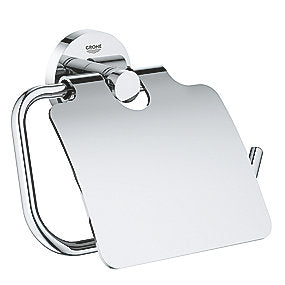 GROHE Essentials toiletrulleholder. Krom
