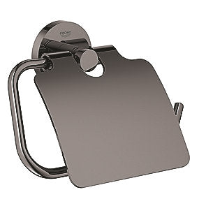 GROHE Essenceentials toiletrulleholder. Hard Graphite