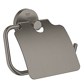 GROHE Essenceentials toiletrulleholder. Børstet Hard Graphite