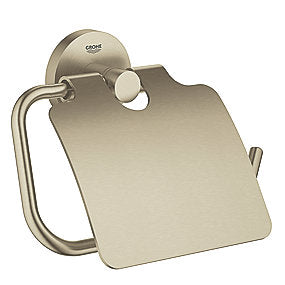 GROHE Essenceentials toiletrulleholder. Børstet Nikkel
