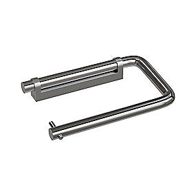 d line qtoo Holscher Toiletrulleholder 145 mm Poleret Stål