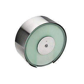 d line QTOO Maxi toiletrulleholder Ø212mm acryl front