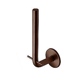 d line qtoo Holscher Toiletrulleholder reserve 160mm Matbørstet PVD Bronze