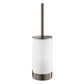 GROHE Selection toiletbørste 383mm holder/skål børstet hard graphite
