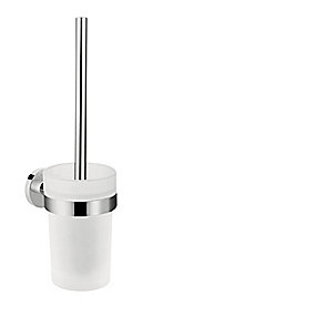 hansgrohe Logis Uni WC-børste 128x355mm til væg. Krom