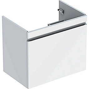 GEBERIT Renova plan vaskeskab 782x606x446mm 1skuffe lava matlakeret