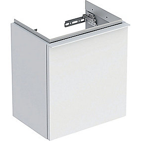GEBERIT Icon vaskeskab 370x279x415mm 1låge hvid matlakeret