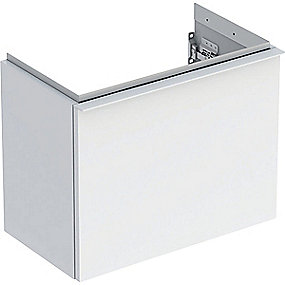 GEBERIT Icon vaskeskab 520x307x415mm 1skuffe hvid lakeret blankpoleret