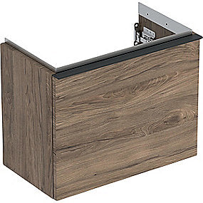 GEBERIT Icon vaskeskab 520x307x415mm 1skuffe nøddetræ hickory melamin træstruktur