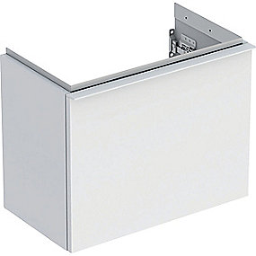 GEBERIT Icon vaskeskab 520x307x415mm 1skuffe hvid matlakeret