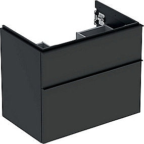 GEBERIT Icon vaskeskab 740x476x615mm 2skuffer lava matlakeret
