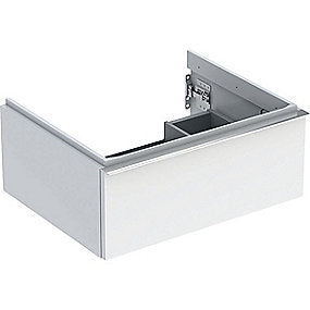 GEBERIT Icon vaskeskab 592x476x247mm 1skuffe hvid lakeret blankpoleret