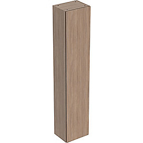 GEBERIT Icon højskab 360x291x1800mm 1låge eg natur melamin træstruktur