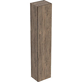 GEBERIT Icon højskab 360x291x1800mm 1låge nøddetræ hickory melamin træstruktur