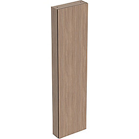GEBERIT Icon højskab 450x150x1800mm 1låge eg natur melamin træstruktur
