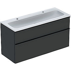 GEBERIT Icon møbelpakke 1200x480x630mm 2skuffer lava matlakeret