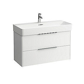 Laufen BASE underskab 95 cm med 2 skuffer, mat hvid