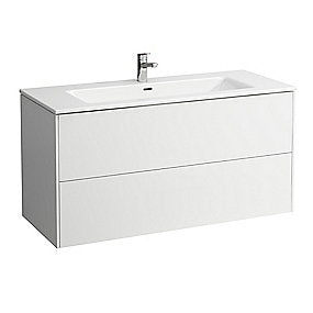 Laufen base møbel pakke 120 mm. Med Pro s slim håndvask. Mathvid