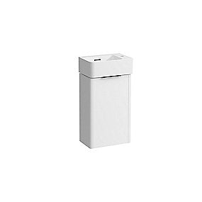 Laufen val møbelpakke 34x22 inkl. håndvask i saphirkeramik, mat hvid