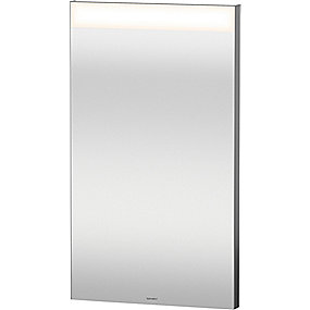 Duravit spejl med LED lys 700x400x35mm hvid mat