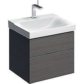 GEBERIT XENO2 vaskeskab 580x530x462mm med 2 skuffer, scultura-grå