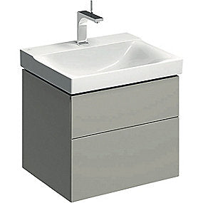 GEBERIT XENO2 vaskeskab 580x530x462mm med 2 skuffer, greige