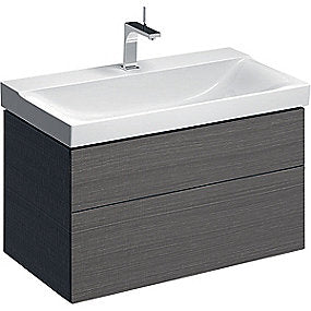 GEBERIT XENO2 vaskeskab 880x530x462mm med 2 skuffer, scultura-grå