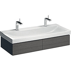 GEBERIT XENO2 vaskeskab 1174x220x462mm med 2 skuffer, scultura-grå