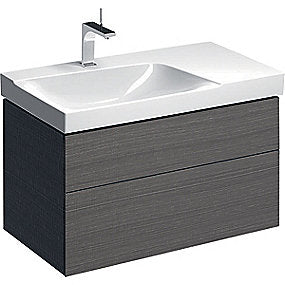 GEBERIT XENO2 vaskeskab 880x530x462mm med 2 skuffer, scultura-grå