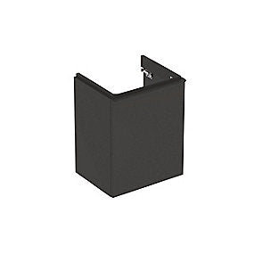 Geberit Smyle Square Underskab til Håndvask – Venstre-hængslet, 49,2x61,7x40,6 cm, Lava