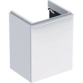 Geberit Smyle Square Underskab til Håndvask – Højre-hængslet, 49.2x61.7x40.6 cm, Hvid
