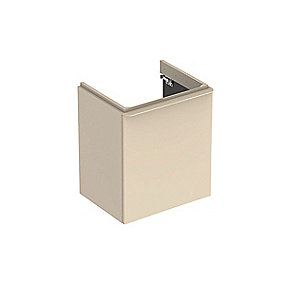 GEBERIT Smyle vaskeskab til højre 536x617x433mm 1låge sand-grå