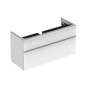 GEBERIT Smyle vaskeskab 1184x617x470mm 2skuffer hvid