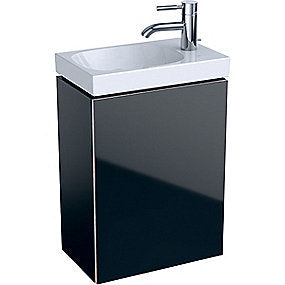 Geberit Acanto Vaskeskab 395x535x245mm – 1 Låge, Sort