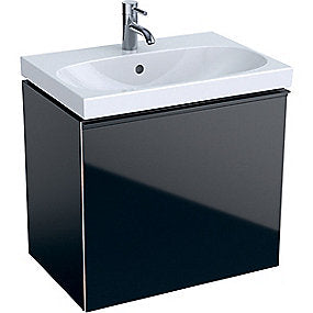 GEBERIT Acanto vaskeskab 595x535x416mm 1skuffe sort