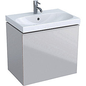 GEBERIT Acanto vaskeskab 595x535x416mm 1skuffe sand-grå