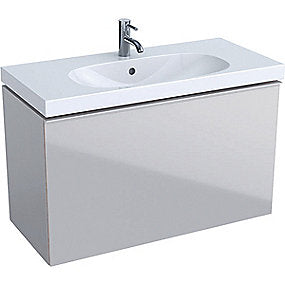 GEBERIT Acanto vaskeskab 890x535x416mm 1skuffe sand-grå